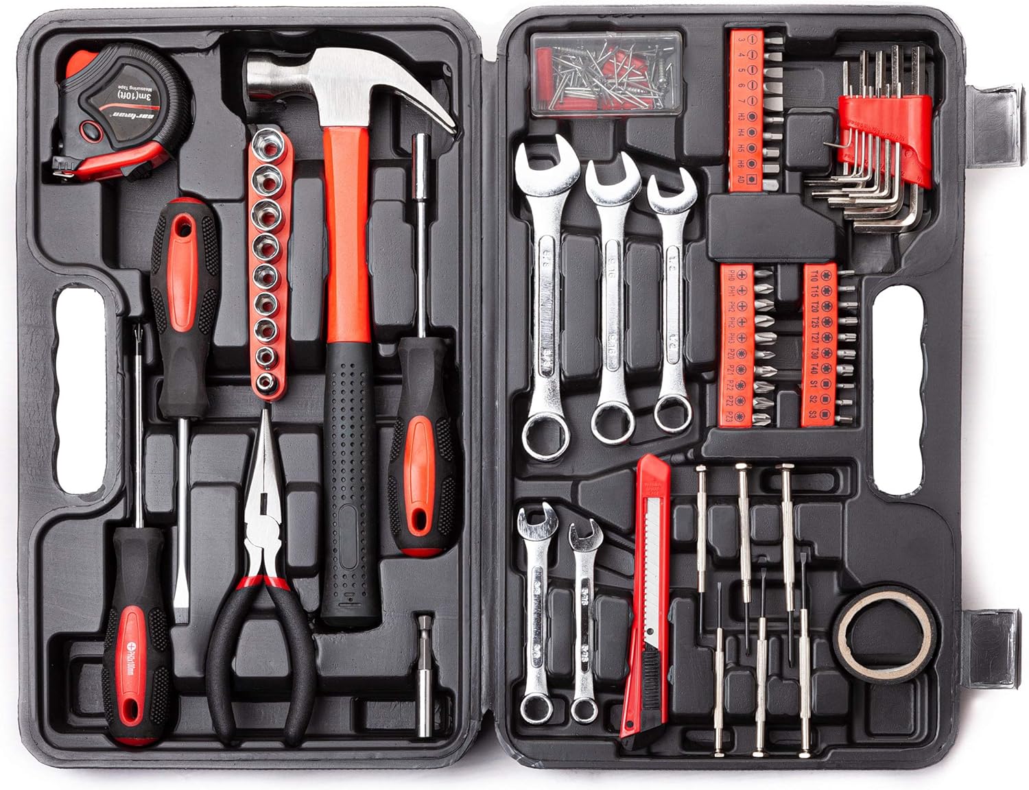 148 Piece Household Tool Set for New DIYers