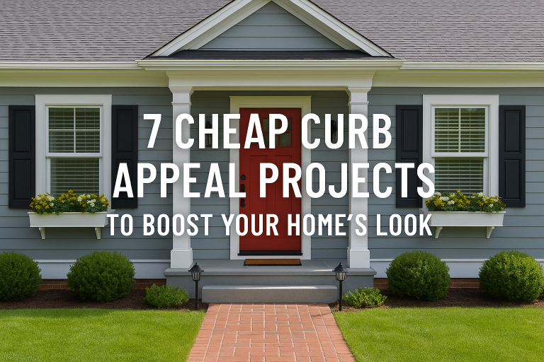 7 Cheap Curb Appeal Projects to Boost Your Home’s Look